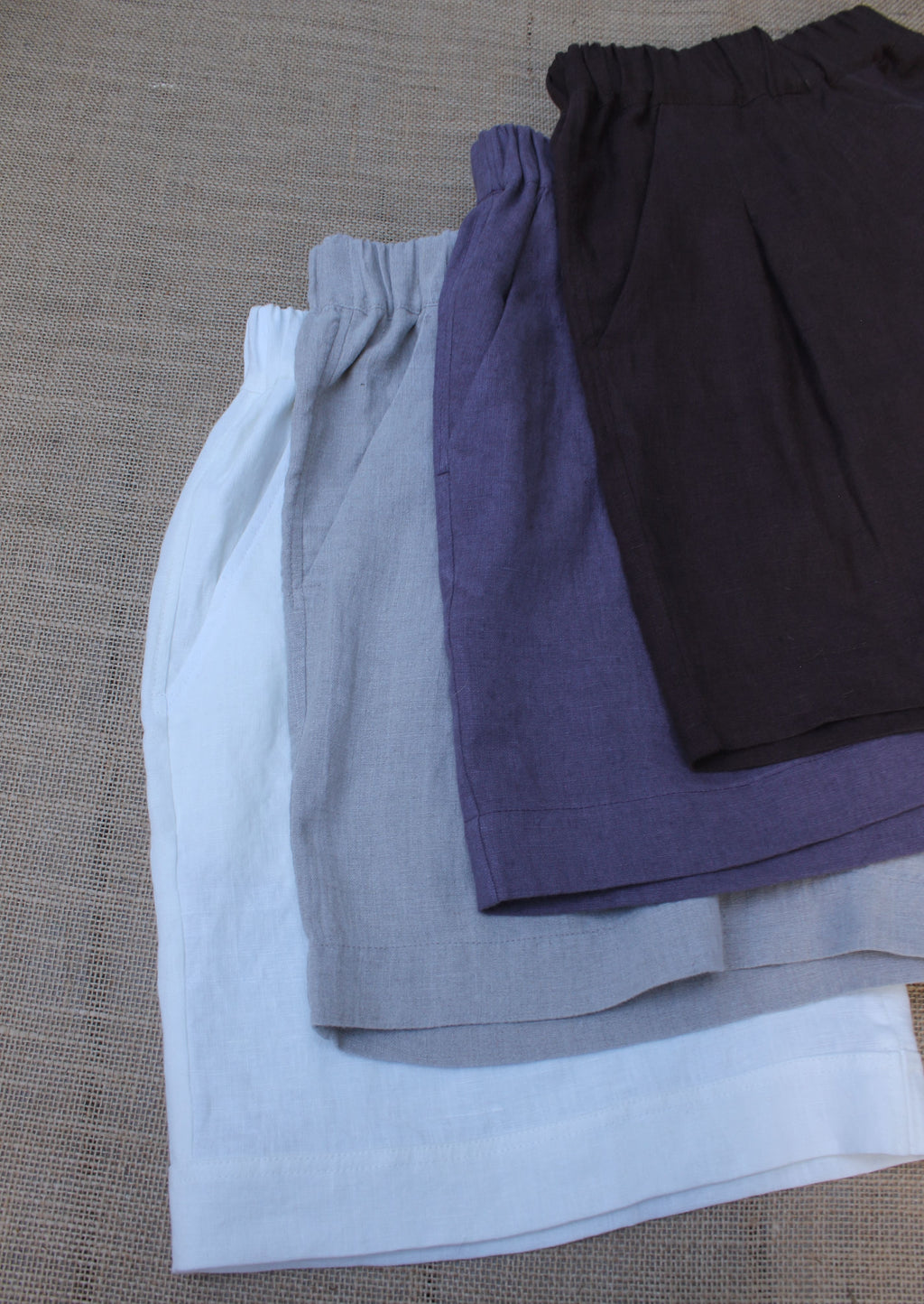Comfortable linen shorts for summer